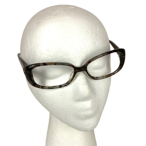 Dana Buchman Napa Womens Eyeglasses Frames Brown Tortoise Oval 57-16-130 - Picture 1 of 8